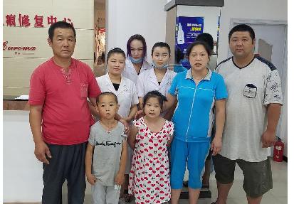 优玛免费救助疤痕儿童公益活动瞬间